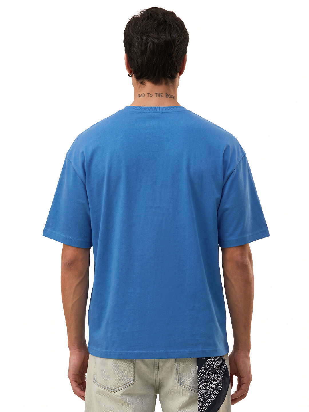 Led Zeppilin Oversized T-Shirt - Royal Blue
