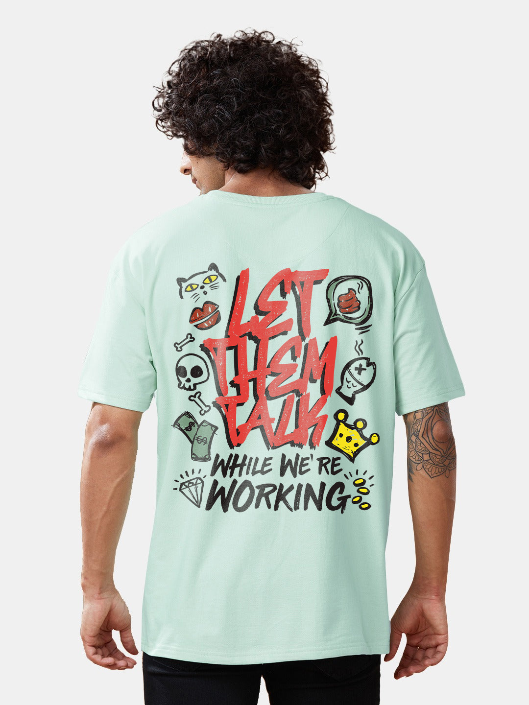 Let Them Talk Oversized T-Shirt
