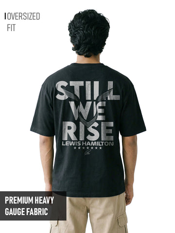 Lewis Hamilton Still We Rise F1 Oversized T-Shirt