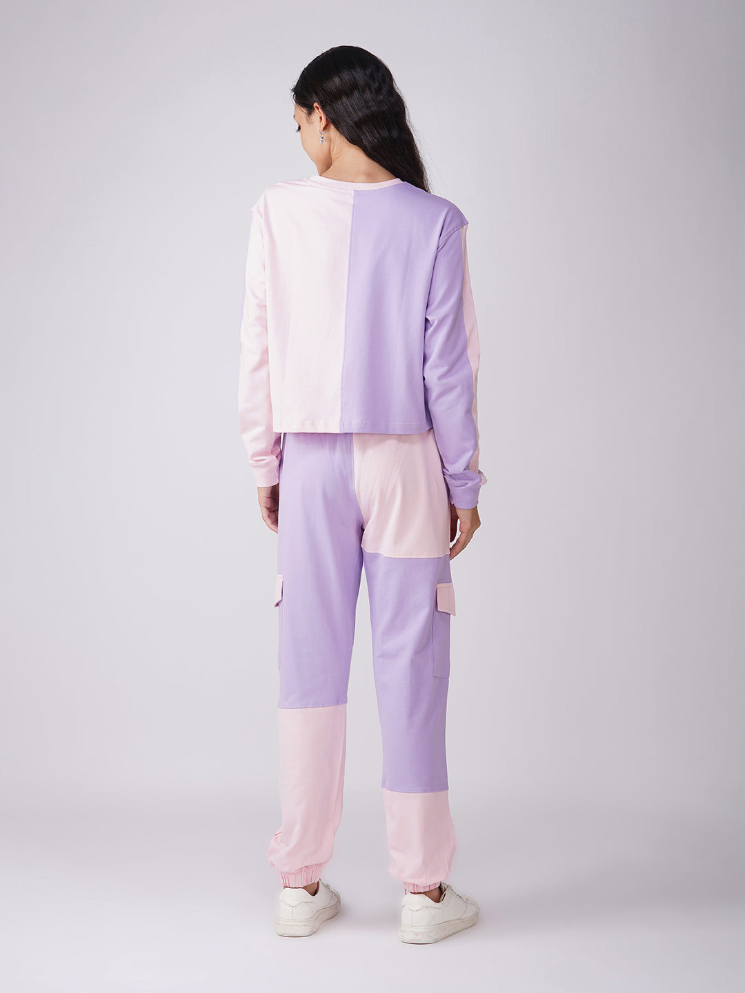 Women's Lilac with Pastel Pink Coords