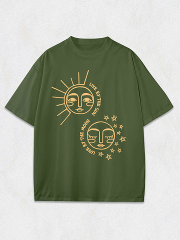 Live By The Sun Oversized T-Shirt