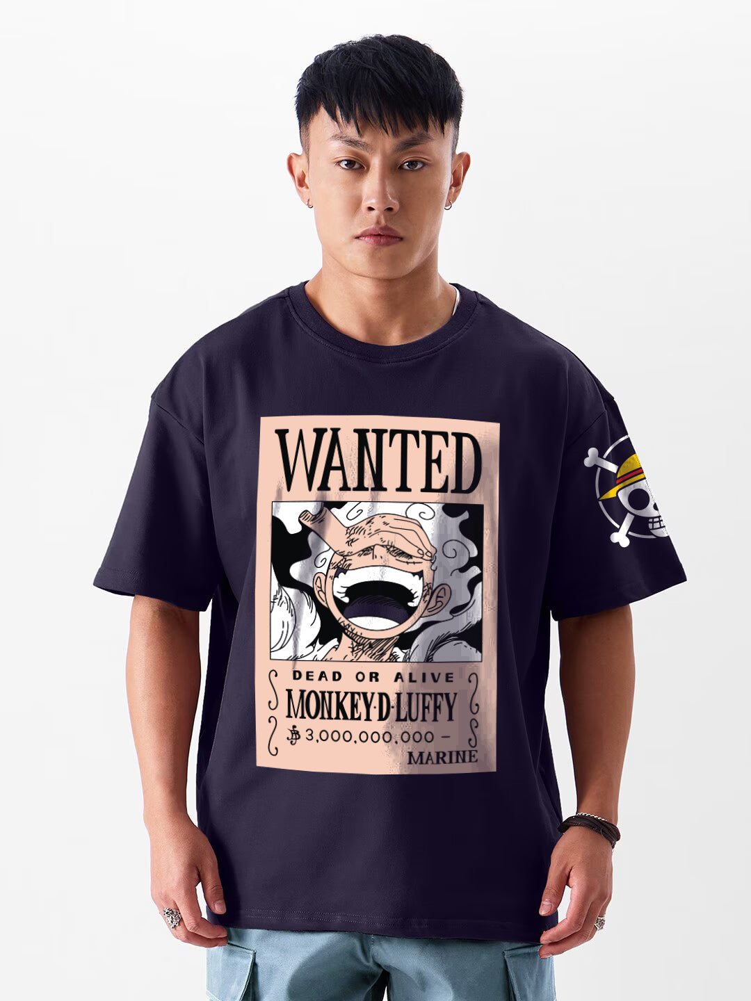 Luffy Most Wanted Oversized T-Shirt