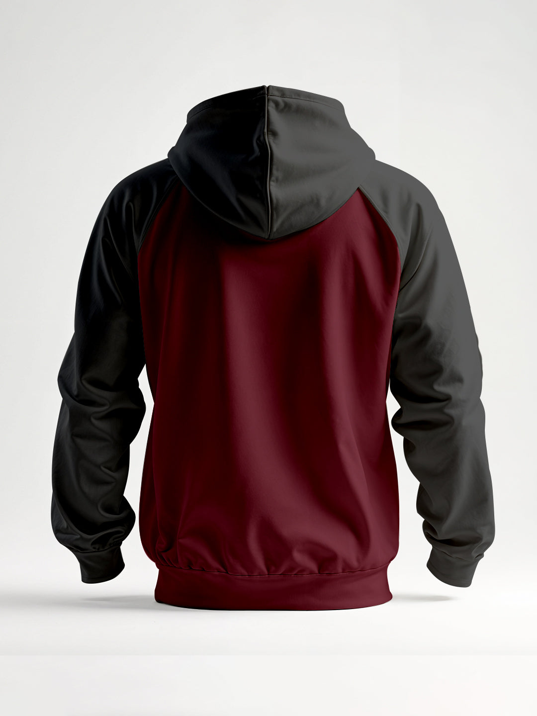 Raglan Oversized Zipper Hoodie