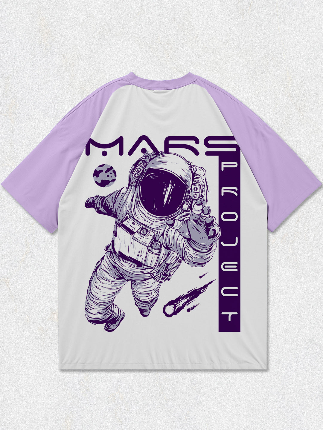 Mars Multicolor Oversized T-Shirt