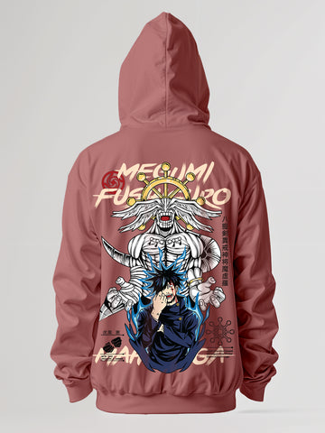 Megumi X Mahoraga Oversized Hoodie - Cardavon