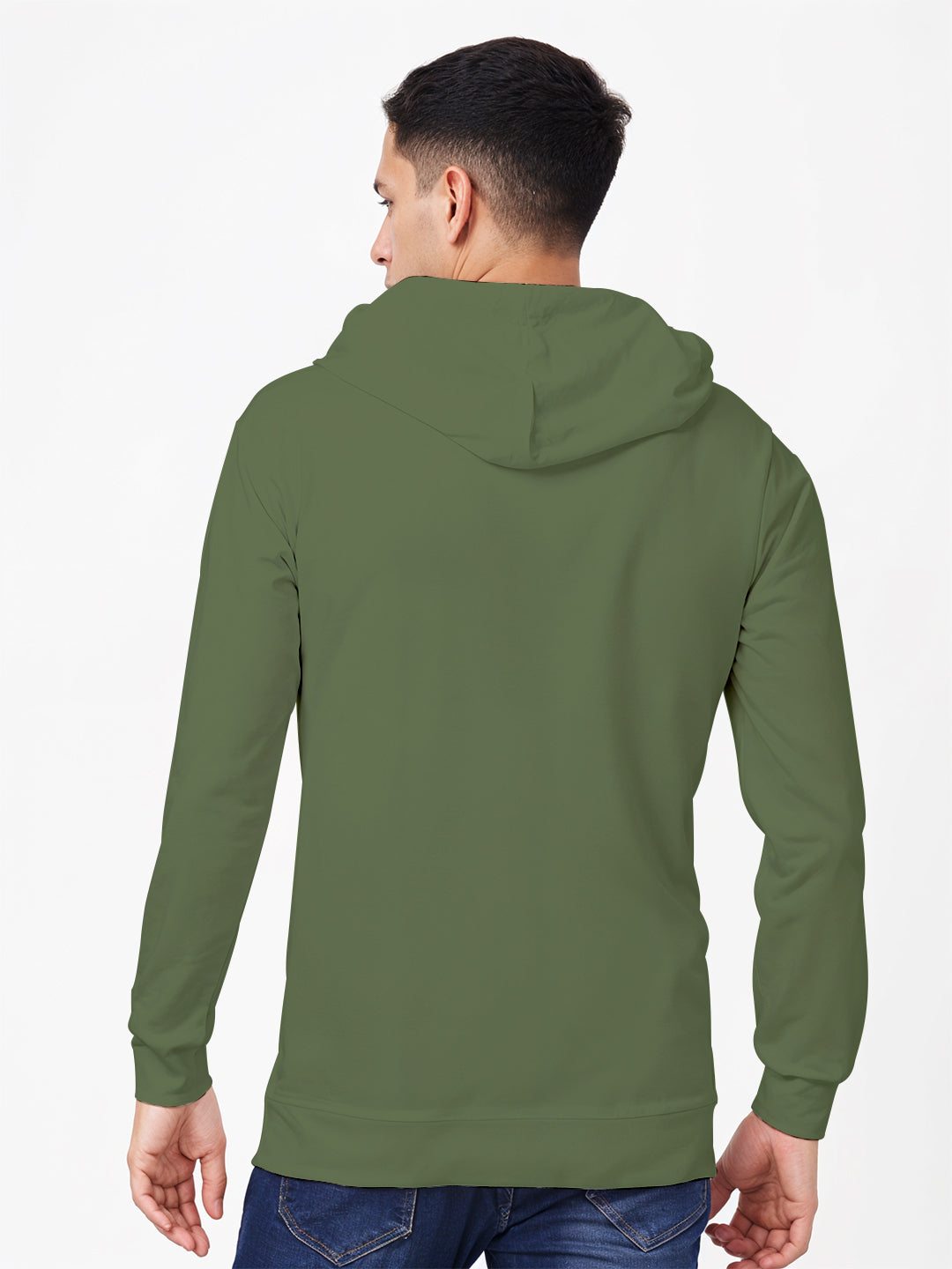 Minimalist Hoodie - Olive Green