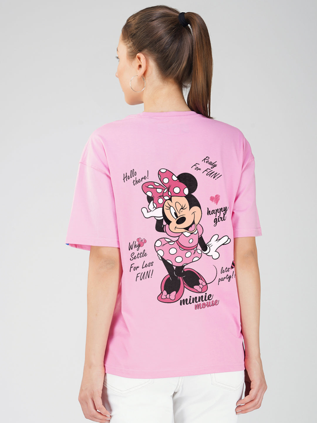 Minnie Vibe Women Oversized T-Shirt