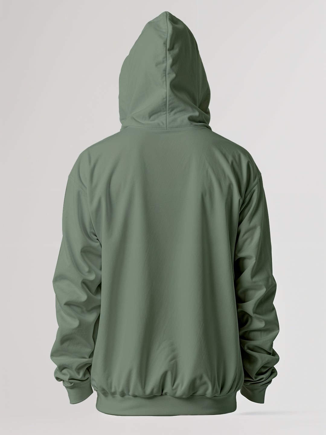 Mission Passed Ovesized Hoodie - Olive Green