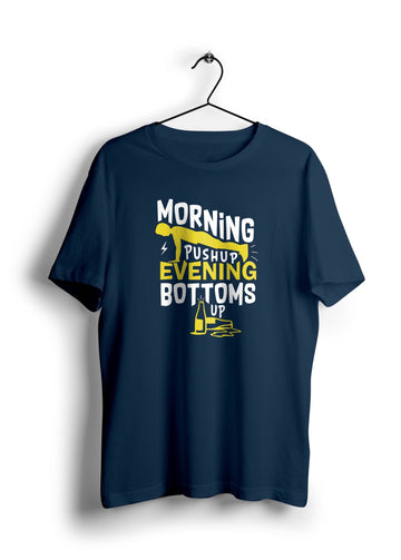 Morning Pushup Half Sleeve T-Shirt