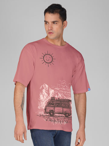 Motor Home Oversized T-Shirt