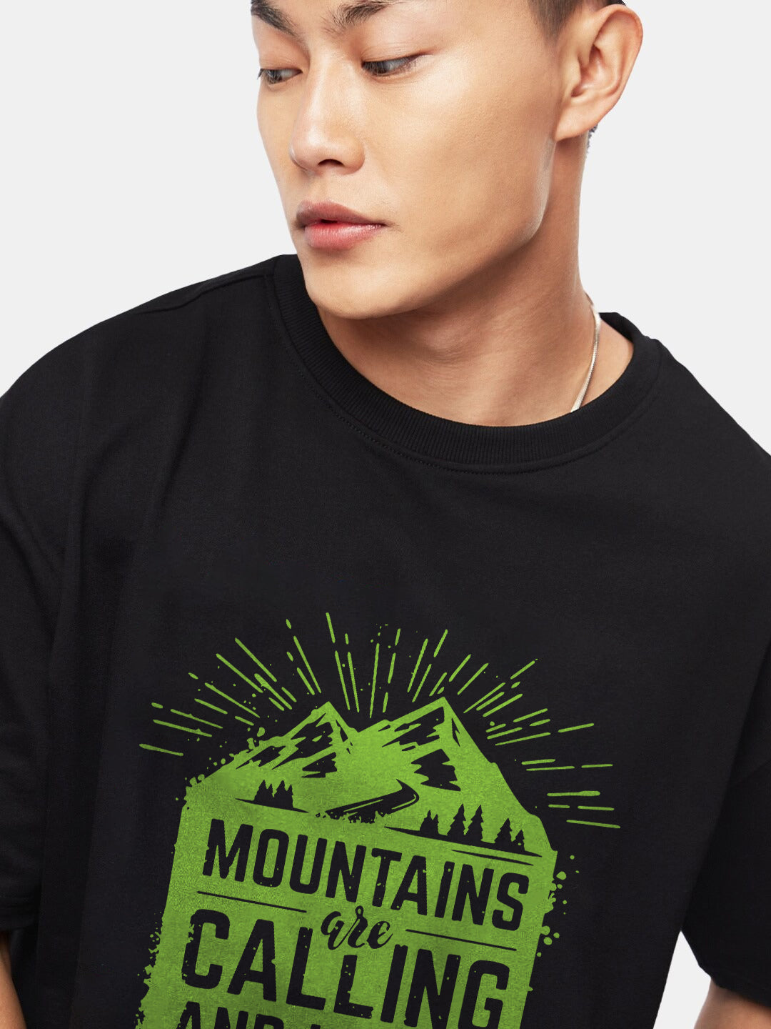 Mountains Are Calling Oversized T-Shirt