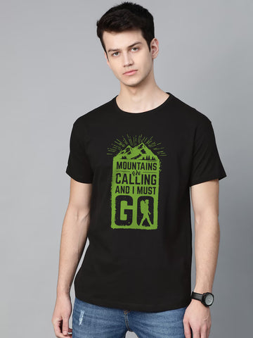 Mountains are Calling Half Sleeve T-Shirt