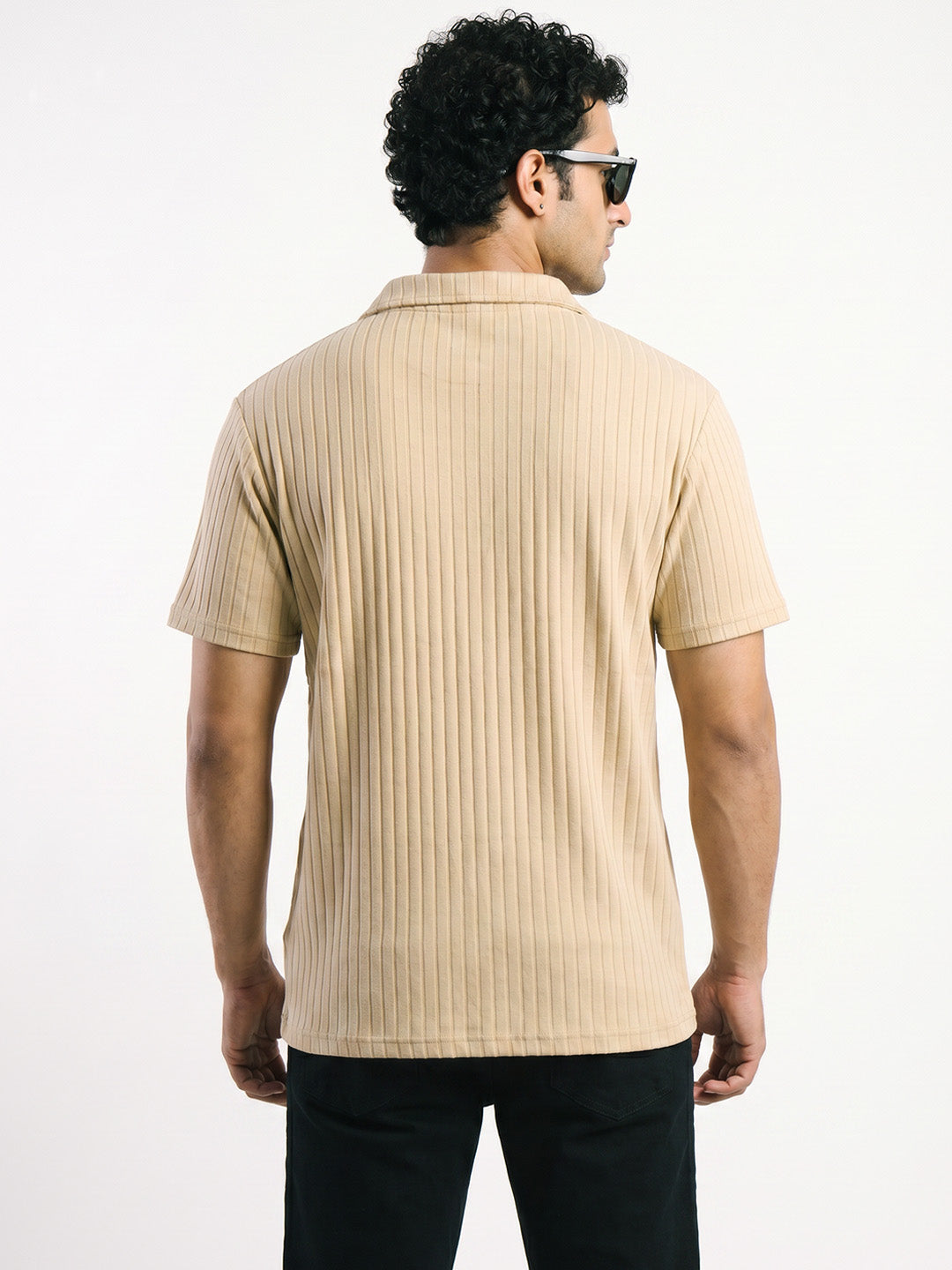 Mute Sand Regular Polo T-Shirt - Sand