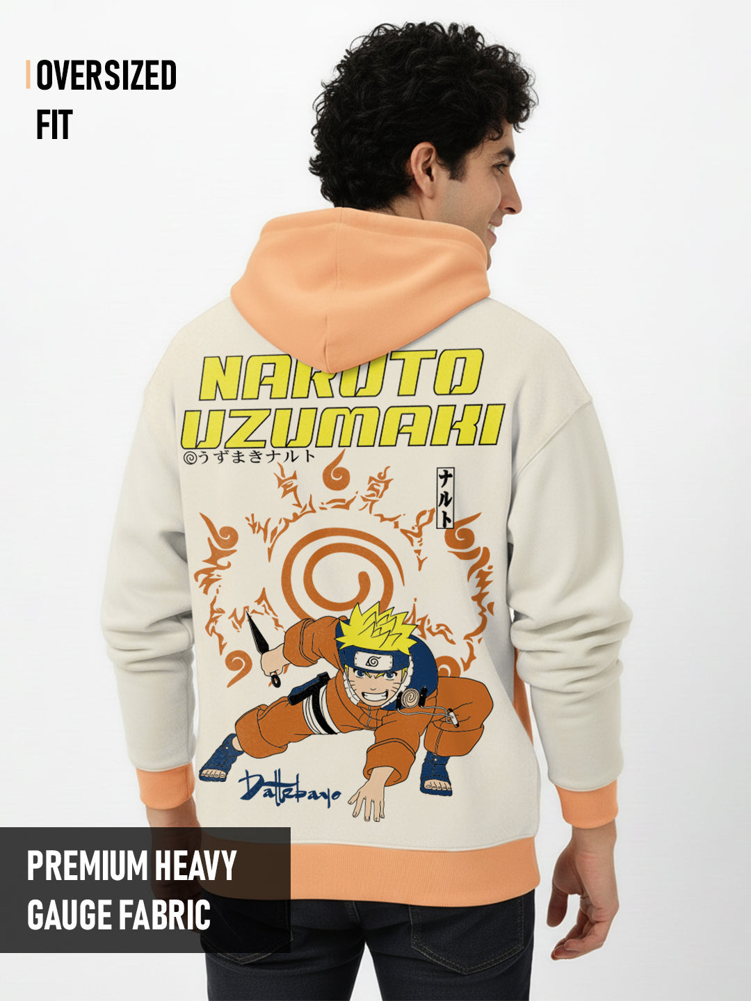 Naruto Uzumaki  Oversized Hoodie - Multi Color