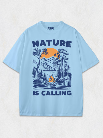 Nature Is Calling Oversized T-Shirt