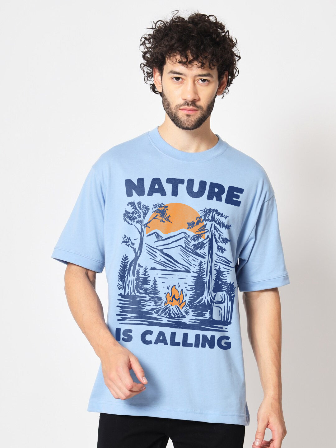 Nature Is Calling Oversized T-Shirt