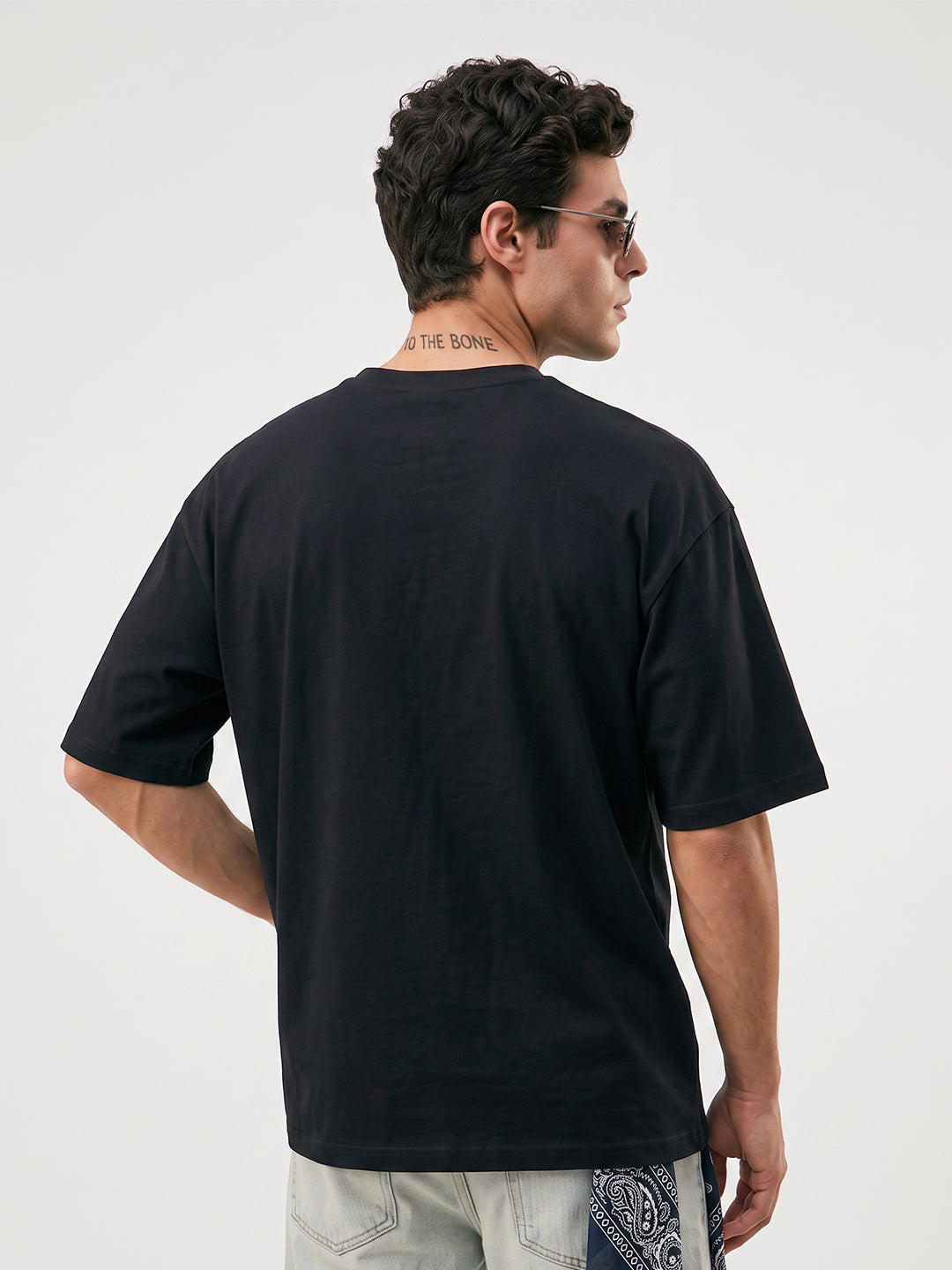 Night Hunters Oversized T-Shirt - Black