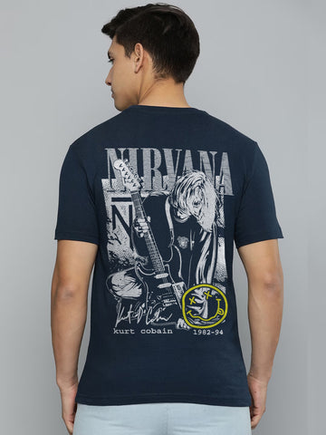 Nirvana Half Sleeve T-Shirt