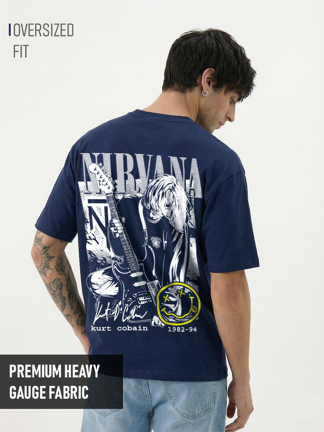Nirvana Oversized T-Shirt – Crazymonk