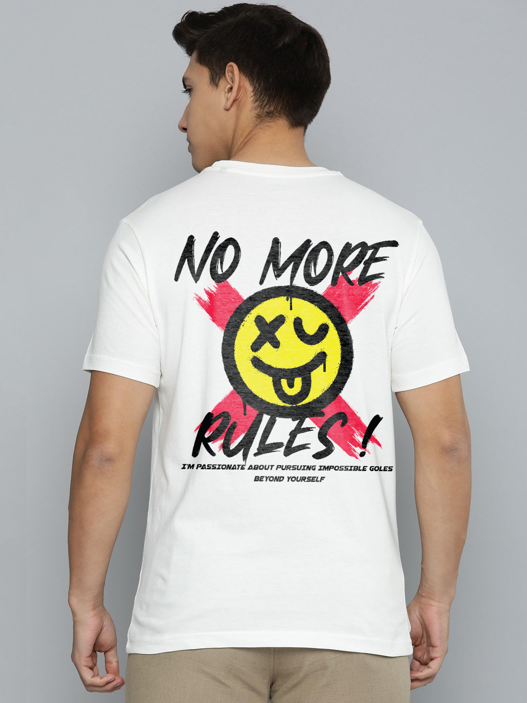 No More Rules Half Sleeve T-Shirt