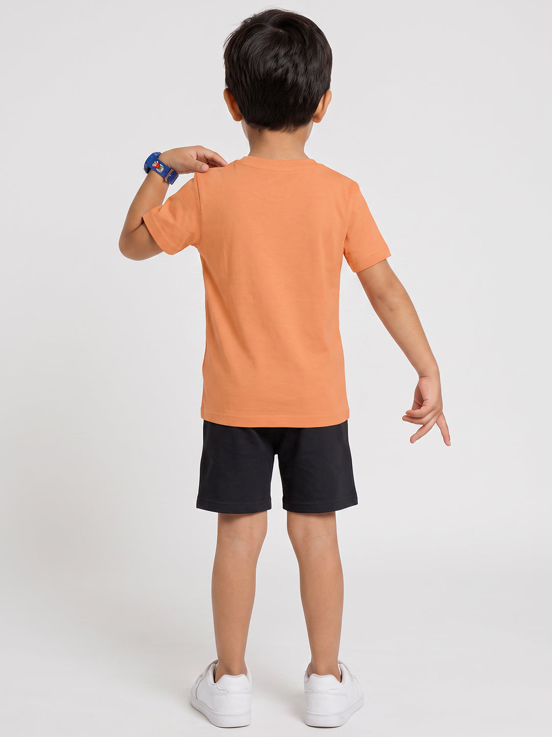 Kids - No Limits Orange Top & Black Bottom Set