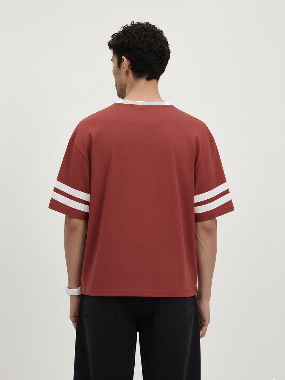 OG Champ 18 Oversized T-Shirt- Red & White