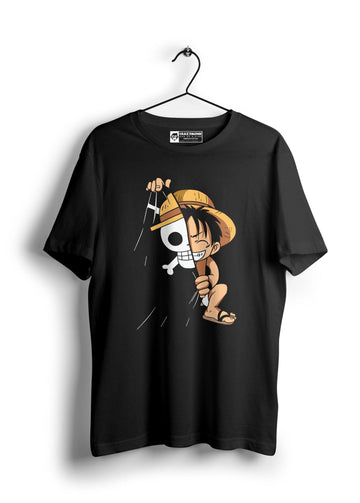 One piece monkey D luffy Half Sleeve T-Shirt