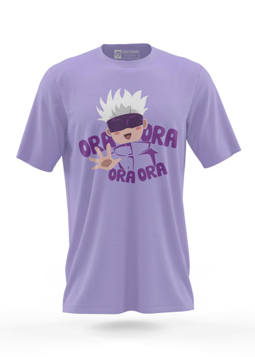 Ora Ora Gojo Satoru Half Sleeve T-Shirt