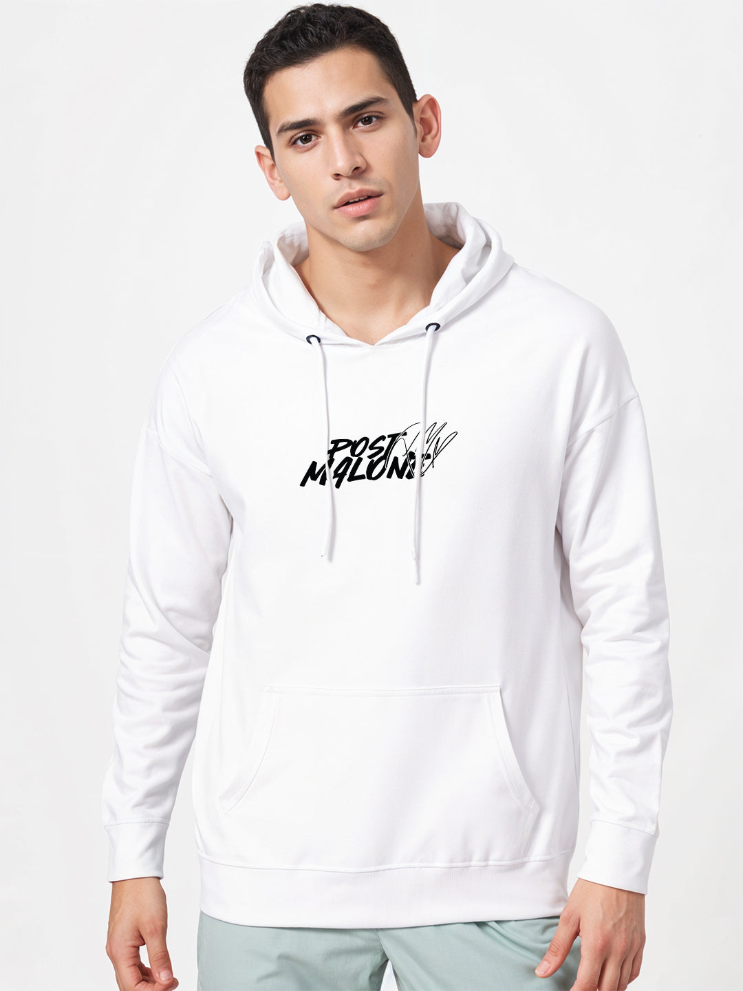 Post Malone Hoodie - White