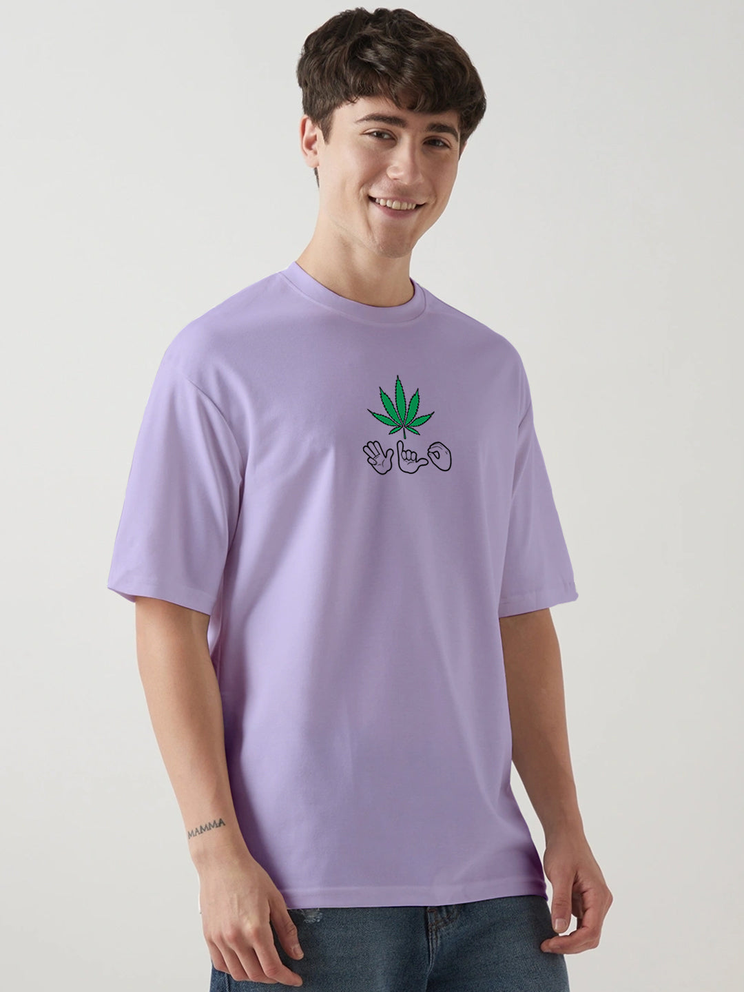Peace and Love Oversized T-Shirt