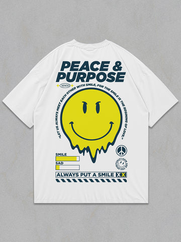 Peace and Purpose Oversized T-Shirt