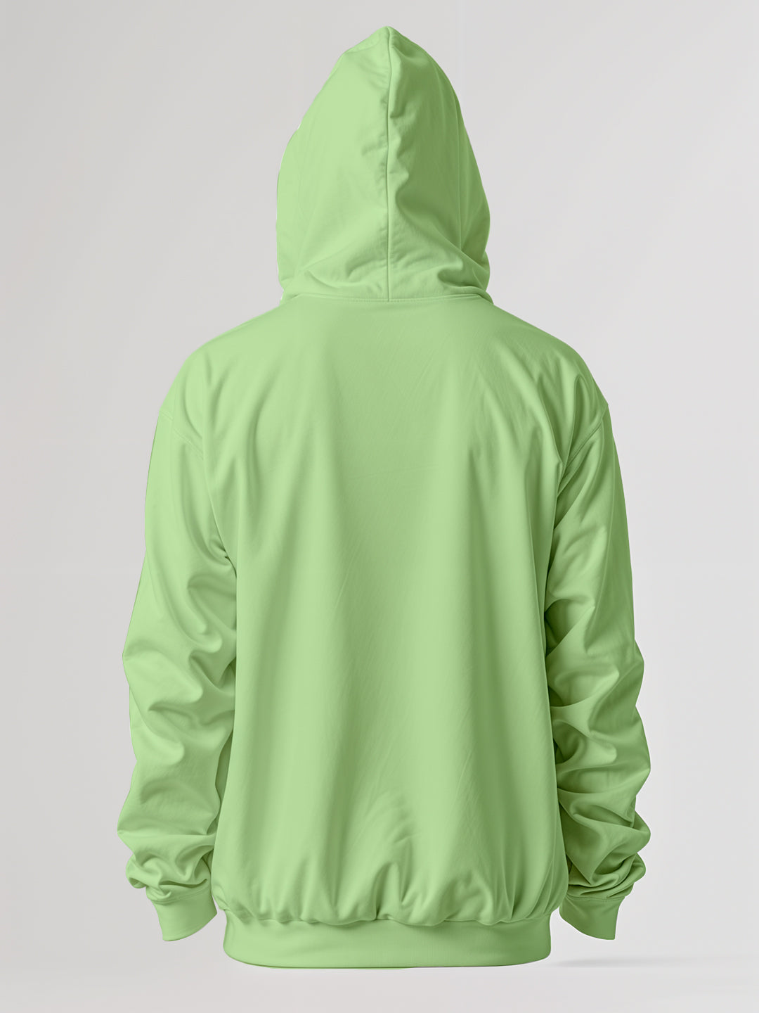 Plain Oversized Hoodie - Pista Green