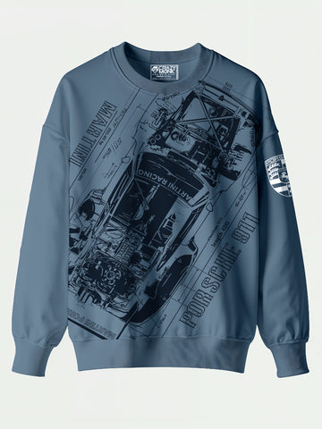 Porsche Oversized Sweatshirt