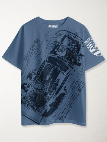 Porsche 911 Oversized T-Shirt