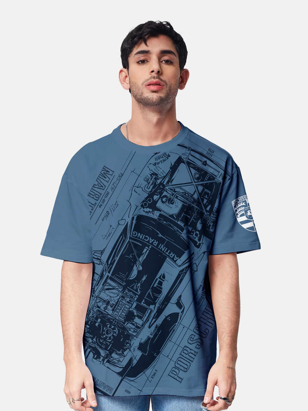 Porsche 911 Oversized T-Shirt