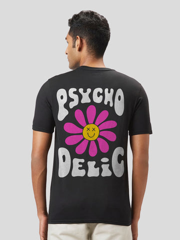 Psycho Delic Half Sleeve T-Shirt