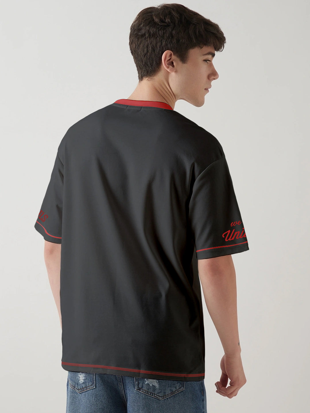 Red Devils Oversized T-Shirt - Black & Red