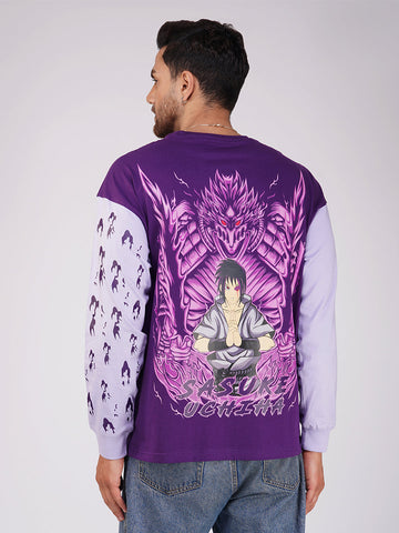 Uchiha Sasuke Full Sleeve Oversized T-Shirt