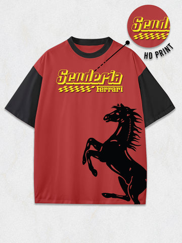 Scuderia Ferrari Multicolor Oversized T-Shirt
