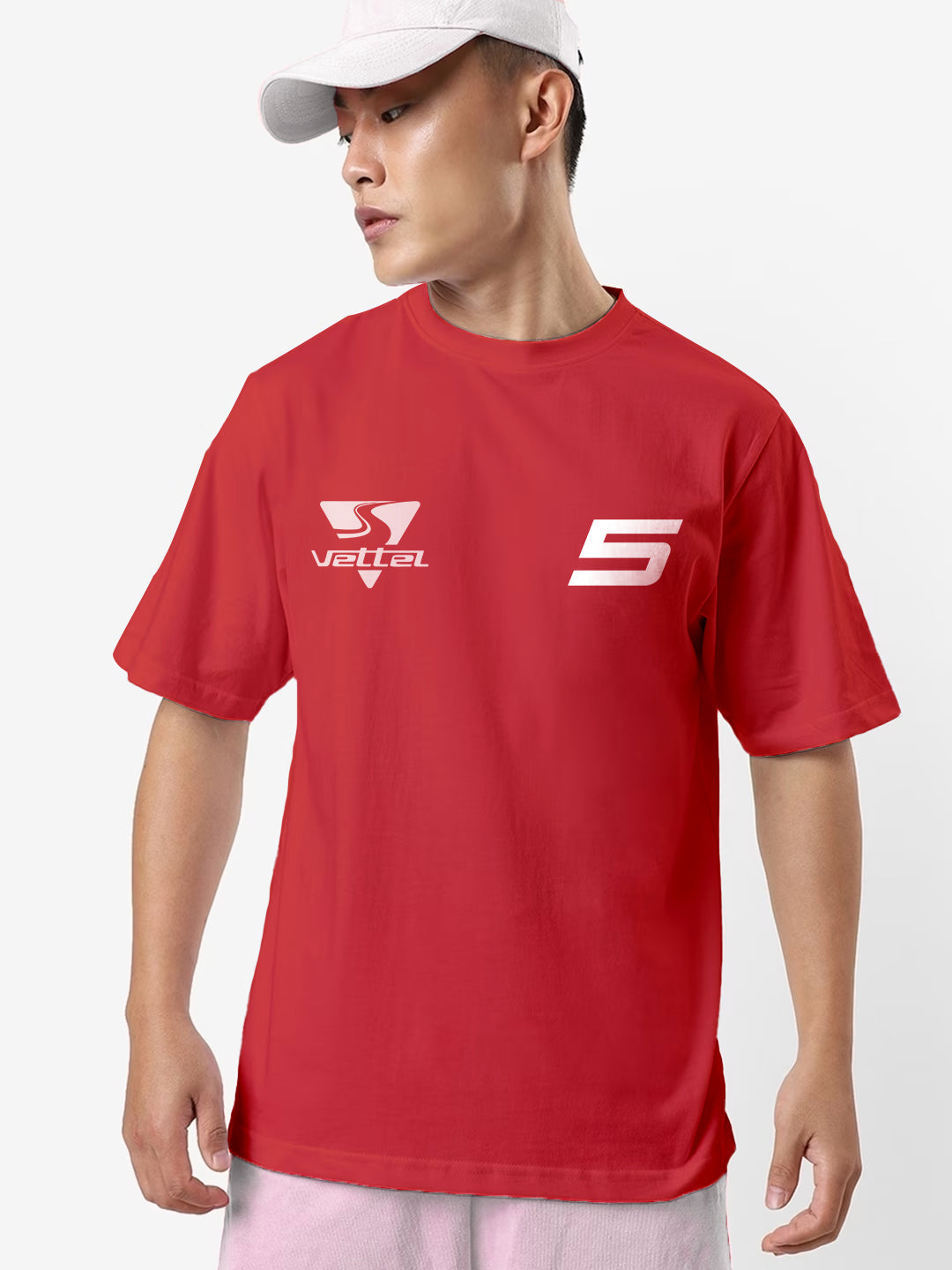 Sebastian Vettel F1 Oversized T-Shirt
