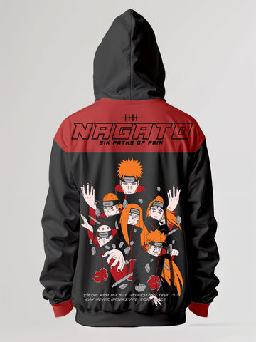 Pain Naruto Oversized Hoodie