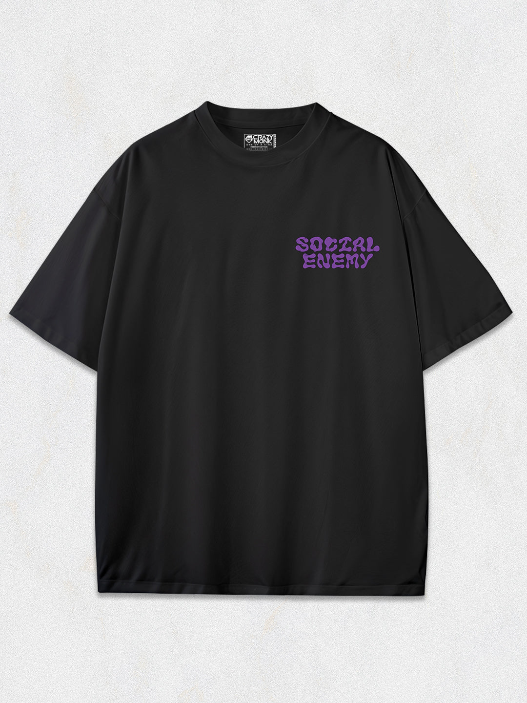 Social Enemy Oversized T-Shirt