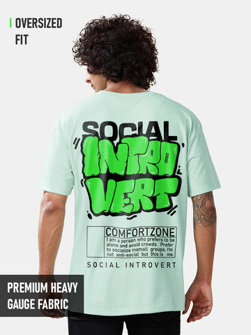 Social Introvert Oversized T-Shirt