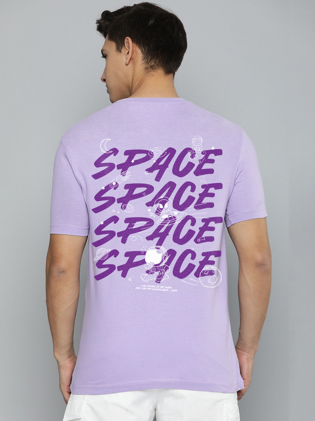 Space Half Sleeve T-Shirt