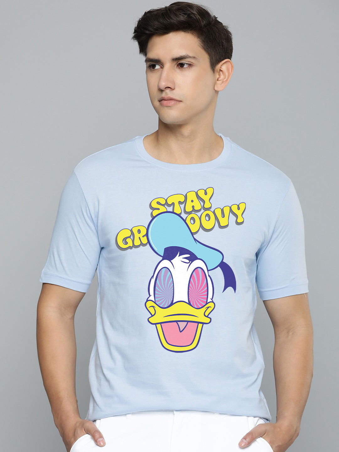 Stay Groovy Half Sleeve T-Shirt