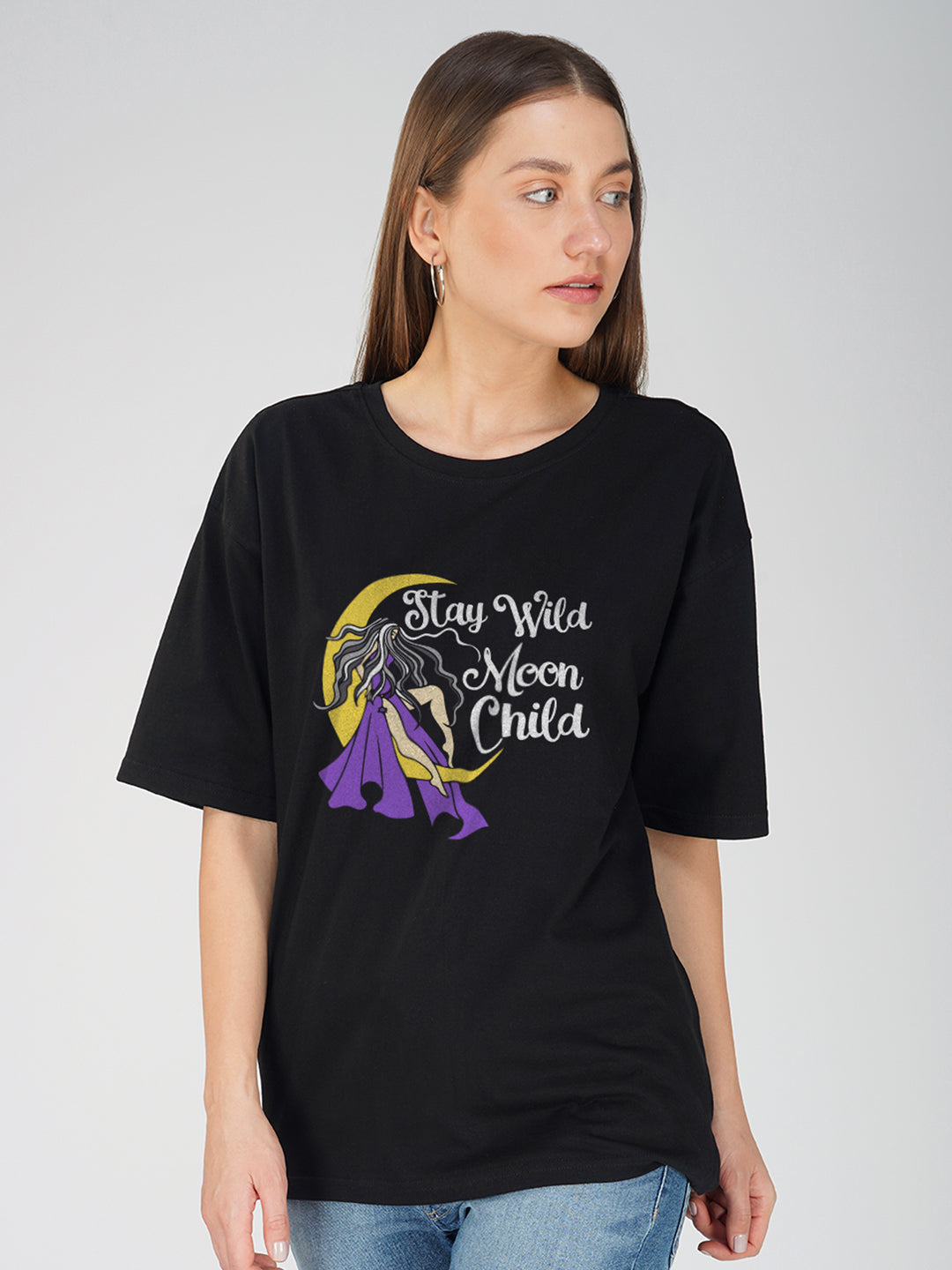 Stay Wild Women Oversized T-Shirt
