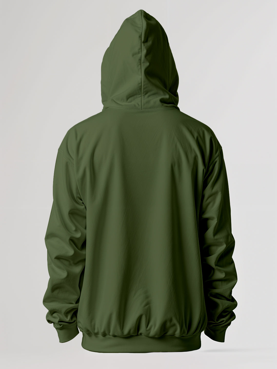 Stay Rooted Oversized Hoodie - Olive Green