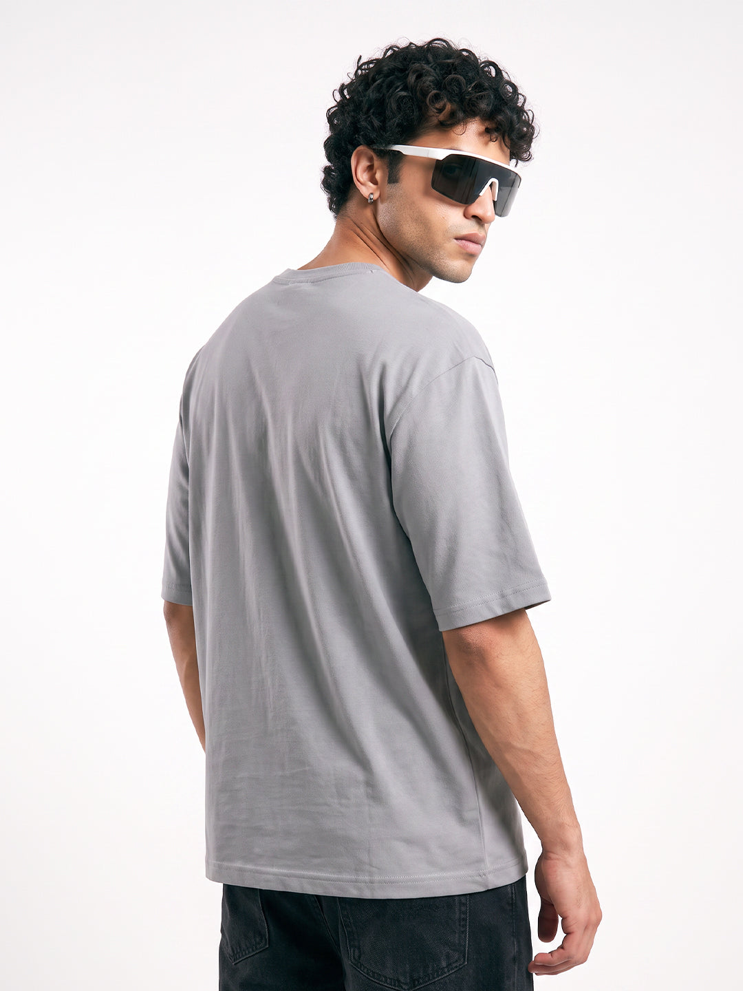 Stick out Oversized T-Shirt - Light Grey