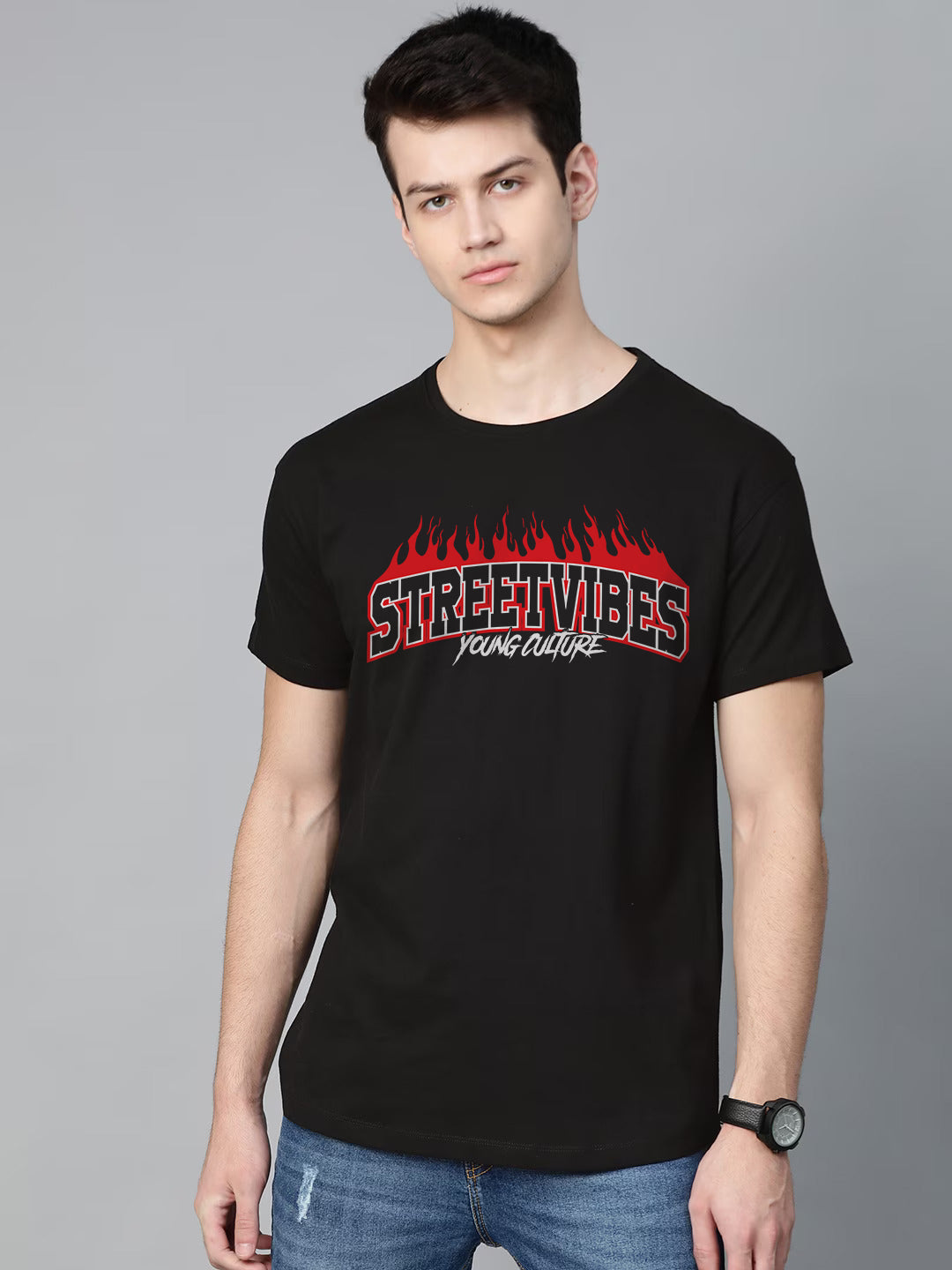 Street Vibes Half Sleeve T-Shirt