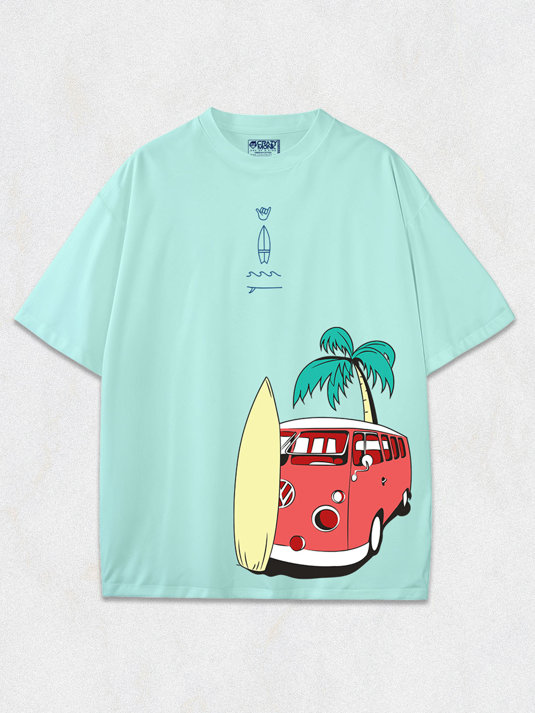 Surf And Chill Oversized T-Shirt